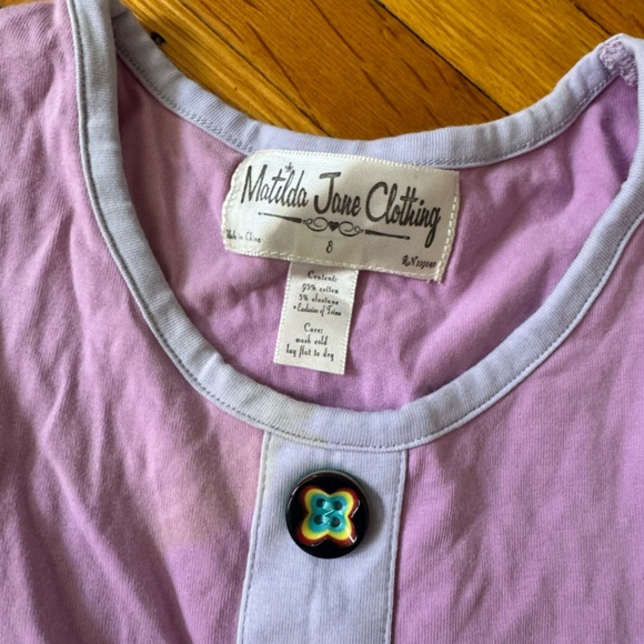 Matilda Jane 8 Good Hart "The Pier Dress" Girls size 8 - Picture 4 of 4